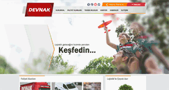 Desktop Screenshot of devnak.com.tr